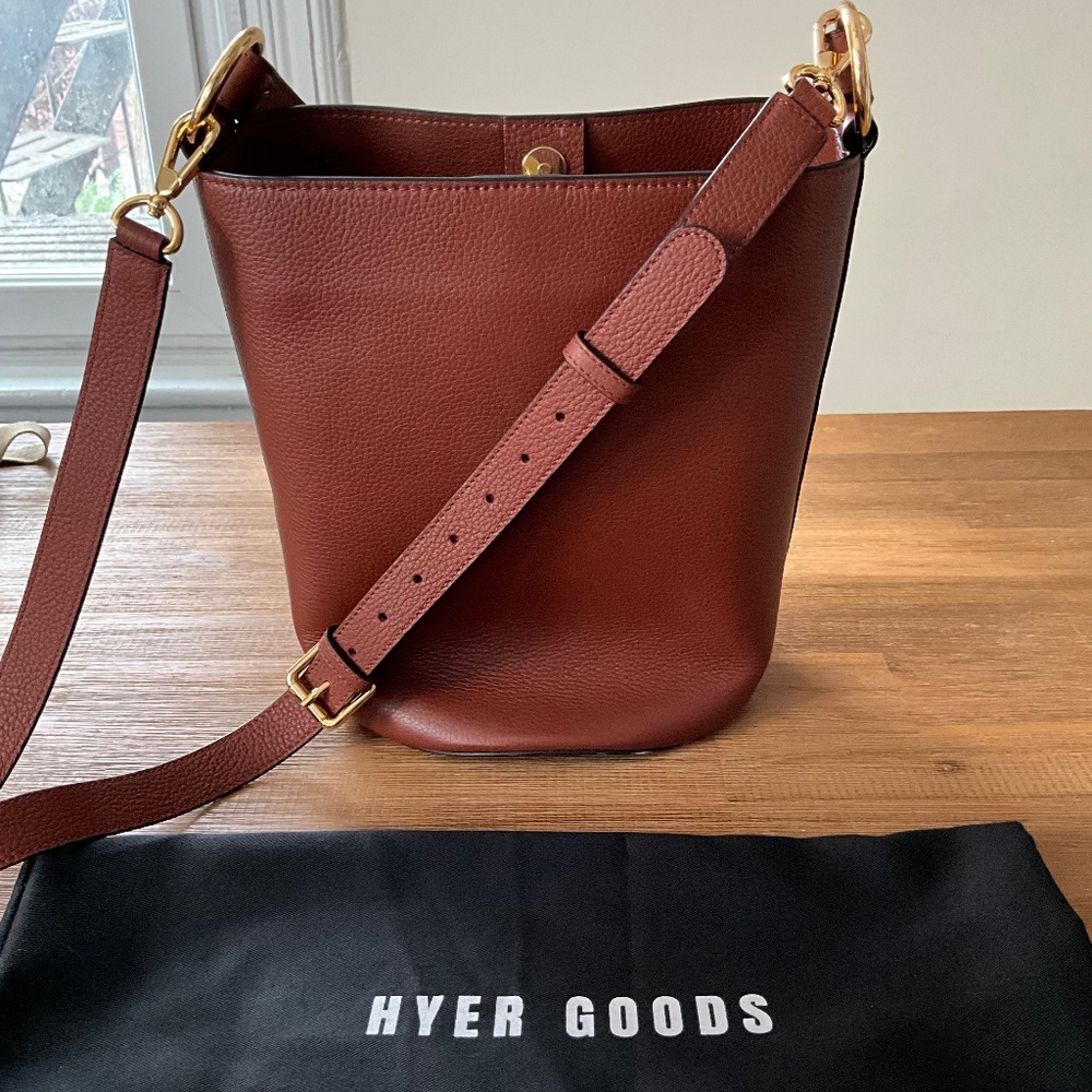 Leather Bucket Bag